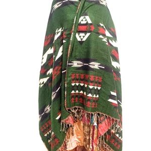 Himalayan woolen shawl blanket scarf woolen throw woolen cape meditation shawl